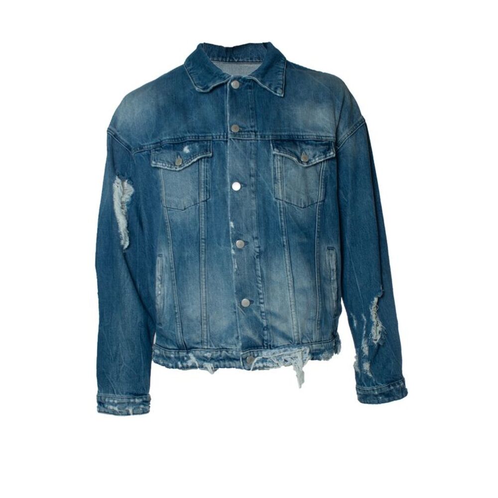 A tm, Rocky jacket no fur vint blue rolling stones